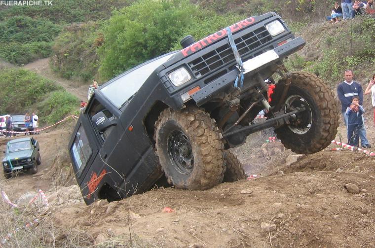 Nissan Patrol en trial 4x4